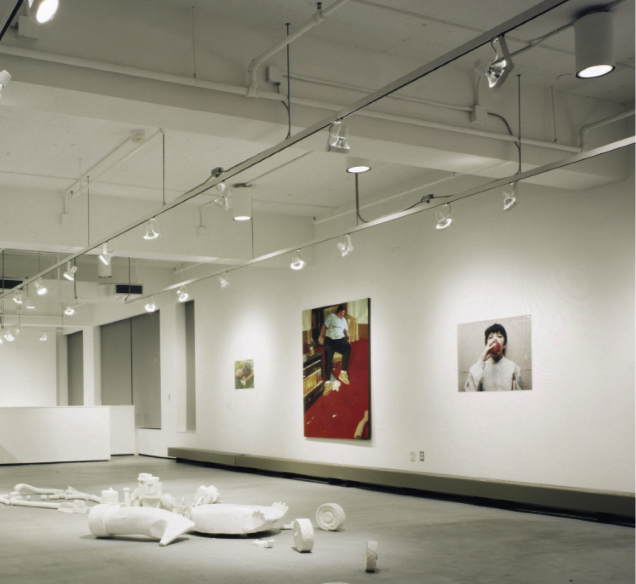 Photo of a exhibition on campus